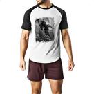 Camiseta Raglan A morte em seu trono