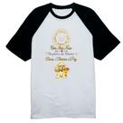 Camiseta Raglan Ano Novo Cachorro Fofo Camiseta Raglan Ano Novo Cachorro Fofo