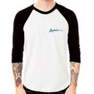Camiseta Raglan Arch Linux Manga 3/4 - Foca na Moda Camiseta Raglan Arch Linux Manga 3/4 - Foca na Moda