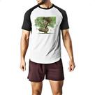 Camiseta Raglan Arvore da vida mae natureza