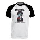 Camiseta Raglan Aventura eu amo camping