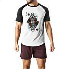 Camiseta Raglan Baralho Valete Snoop Dogg