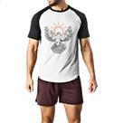 Camiseta Raglan Batismo Religiao Catolica