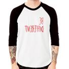 Camiseta Raglan Be Different (Seja diferente) Manga 3/4 - Foca na Moda