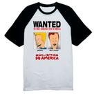 Camiseta Raglan Beavis and ButtHead do America