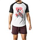 Camiseta Raglan Best Doggy Rider Camiseta Raglan Best Doggy Rider