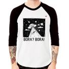 Camiseta Raglan Bora Bora! Manga 3/4 - Foca na Moda Camiseta Raglan Bora Bora! Manga 3/4 - Foca na Moda