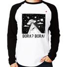 Camiseta Raglan Bora Bora! Manga Longa - Foca na Moda Camiseta Raglan Bora Bora! Manga Longa - Foca na Moda