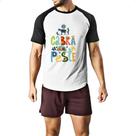 Camiseta Raglan Cabra da peste elementos nordestinos