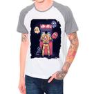 Camiseta raglan caça fantasmas cinza branca masculina01