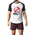 Camiseta Raglan Caca Fantasmas Ghostbusters Ecto-1