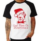 Camiseta Raglan Cachorro Noel - Foca na Moda