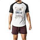 Camiseta Raglan Cafe Desperta Agua Hidrata Vinho Felicidade Camiseta Raglan Cafe Desperta Agua Hidrata Vinho Felicidade