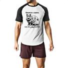 Camiseta Raglan Capivara Conversa e Fofoca