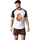 Camiseta Raglan Capivara diva Camiseta Raglan Capivara diva