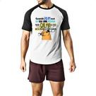 Camiseta Raglan Capivara Muito calma