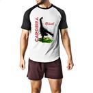 Camiseta Raglan Capoeira Brasil Camiseta Raglan Capoeira Brasil