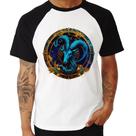 Camiseta Raglan Capricórnio Sígno - Foca na Moda