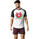Camiseta Raglan Cat-Ermelon