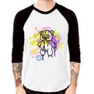 Camiseta Raglan Change the Rules Manga 3/4 - Foca na Moda