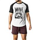 Camiseta Raglan Coelho Negro Dark Rabbit Camiseta Raglan Coelho Negro Dark Rabbit