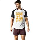 Camiseta Raglan Cuscuz melhor que gente Camiseta Raglan Cuscuz melhor que gente