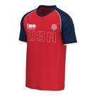 Camiseta raglan de futebol Outerstuff FIFA World Cup 2026 EUA G Camiseta raglan de futebol Outerstuff FIFA World Cup 2026 EUA G