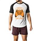 Camiseta Raglan Desculpa estou atrasado Xbox Controle