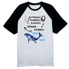 Camiseta Raglan Dorama Caneca Catraca Careca Camiseta Raglan Dorama Caneca Catraca Careca