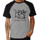 Camiseta Raglan Drummer in Training - Foca na Moda