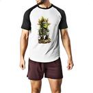 Camiseta Raglan Duende das folhas Camiseta Raglan Duende das folhas
