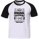 Camiseta Raglan Edicao Original 1992 Camiseta Raglan Edicao Original 1992
