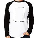 Camiseta Raglan Emptines Manga Longa - Foca na Moda