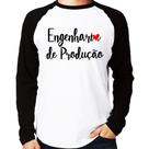 Camiseta Raglan Engenharia de Produção Manga Longa - Foca na Moda Camiseta Raglan Engenharia de Produção Manga Longa - Foca na Moda