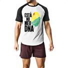 Camiseta Raglan Esta no meu DNA Acre Camiseta Raglan Esta no meu DNA Acre
