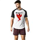 Camiseta Raglan Fantasma do comunismo Camiseta Raglan Fantasma do comunismo