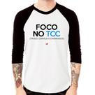 Camiseta Raglan Foco no TCC (Truco, Cerveja e Churrasco) Manga 3/4 - Foca na Moda Camiseta Raglan Foco no TCC (Truco, Cerveja e Churrasco) Manga 3/4 - Foca na Moda