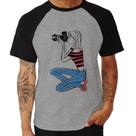 Camiseta Raglan Fotógrafa Art - Foca na Moda