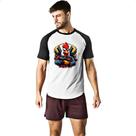Camiseta Raglan Galo guerrilheiro