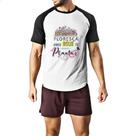 Camiseta Raglan Gospel Floresca