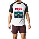 Camiseta Raglan Gremlins parodia tubarao Camiseta Raglan Gremlins parodia tubarao