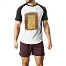 Camiseta Raglan Grimm Mapa completo das chaves Camiseta Raglan Grimm Mapa completo das chaves