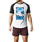 Camiseta Raglan Herbie Se meu fusca falasse quadro
