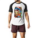 Camiseta Raglan India Americada Print Color