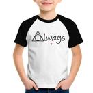 Camiseta Raglan Infantil Always - Foca na Moda