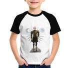 Camiseta Raglan Infantil Brienne of Tarth - Foca na Moda