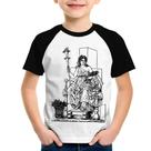 Camiseta Raglan Infantil Deusa Ceres - Foca na Moda