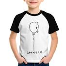 Camiseta Raglan Infantil Dream Up - Foca na Moda