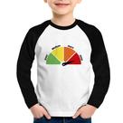Camiseta Raglan Infantil Easy, Medium, Hard, 2020 Manga Longa - Foca na Moda Camiseta Raglan Infantil Easy, Medium, Hard, 2020 Manga Longa - Foca na Moda