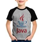 Camiseta Raglan Infantil Java Café - Foca na Moda Camiseta Raglan Infantil Java Café - Foca na Moda